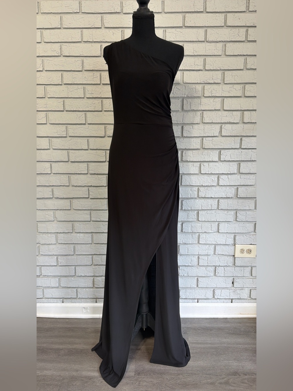 B. Darlin Elegant Long Dress 15/16 Women’s One Shoulder, Open Back